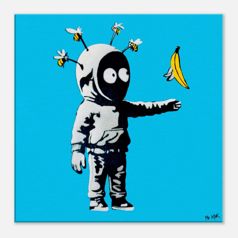 Toile BZ Free Banana, univers Mr Klink