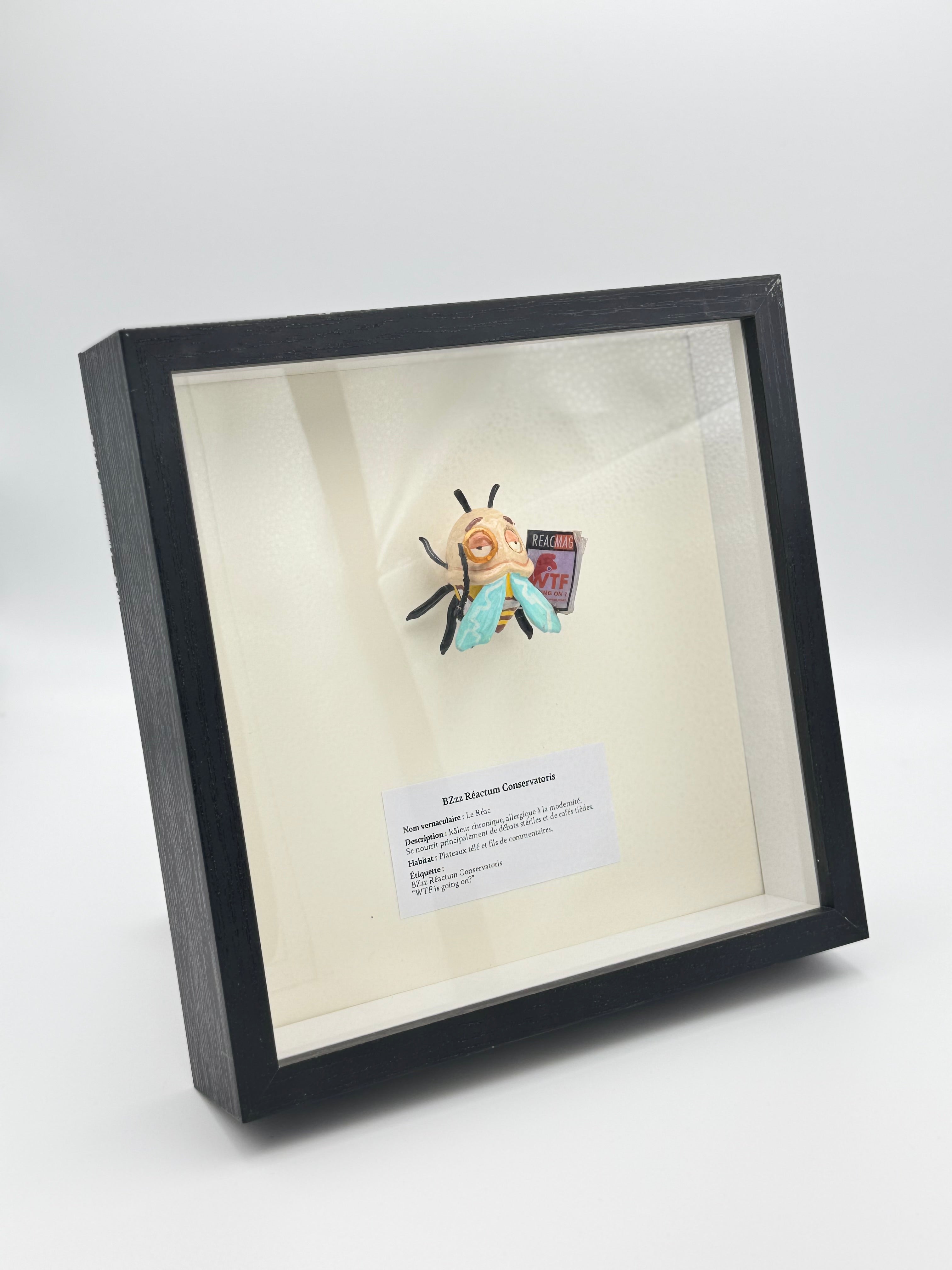 🐝 BZzz – Réactum Conservatoris (2025) – Œuvre Originale - VENDUE