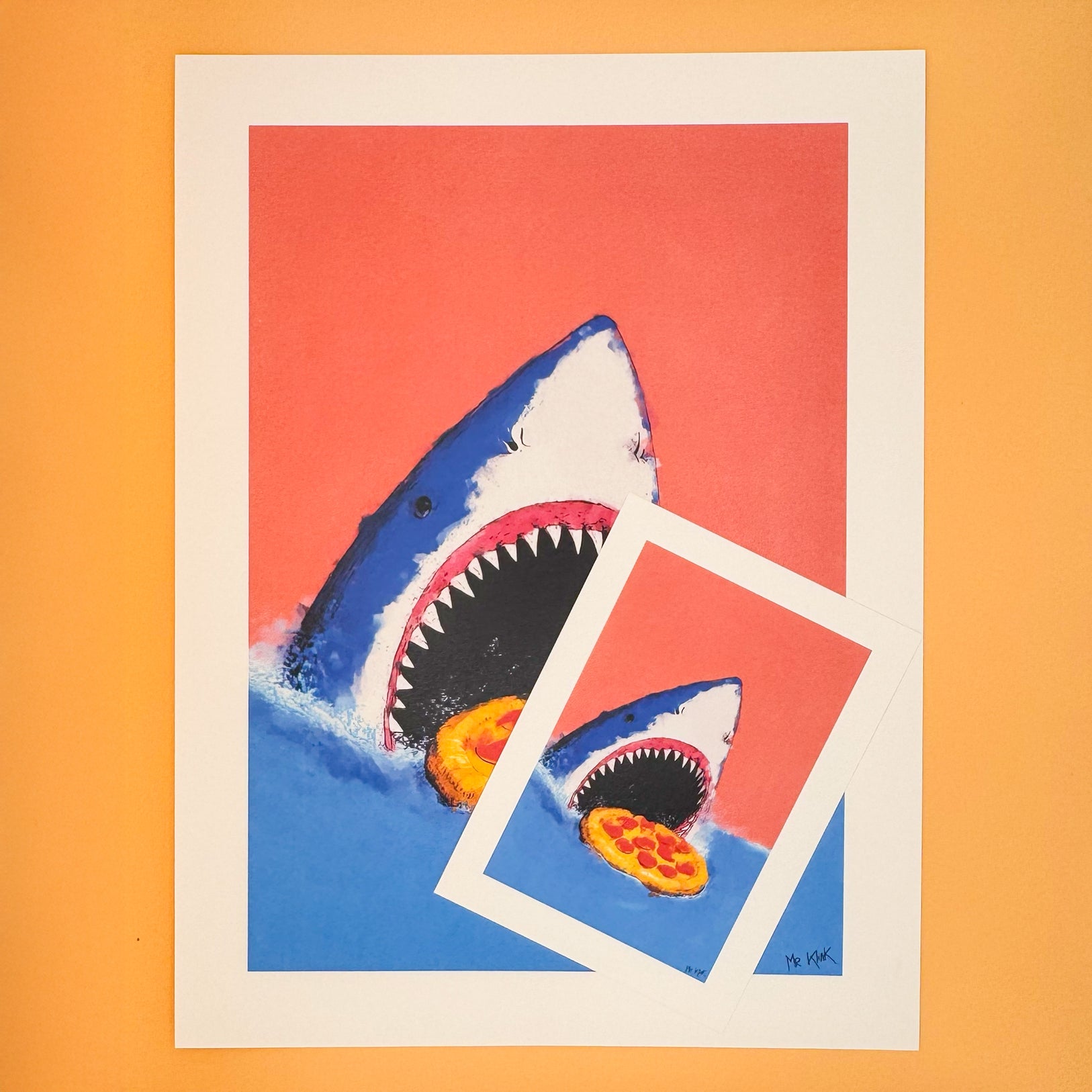PIZZA SHARK – Tirage d’art  digital