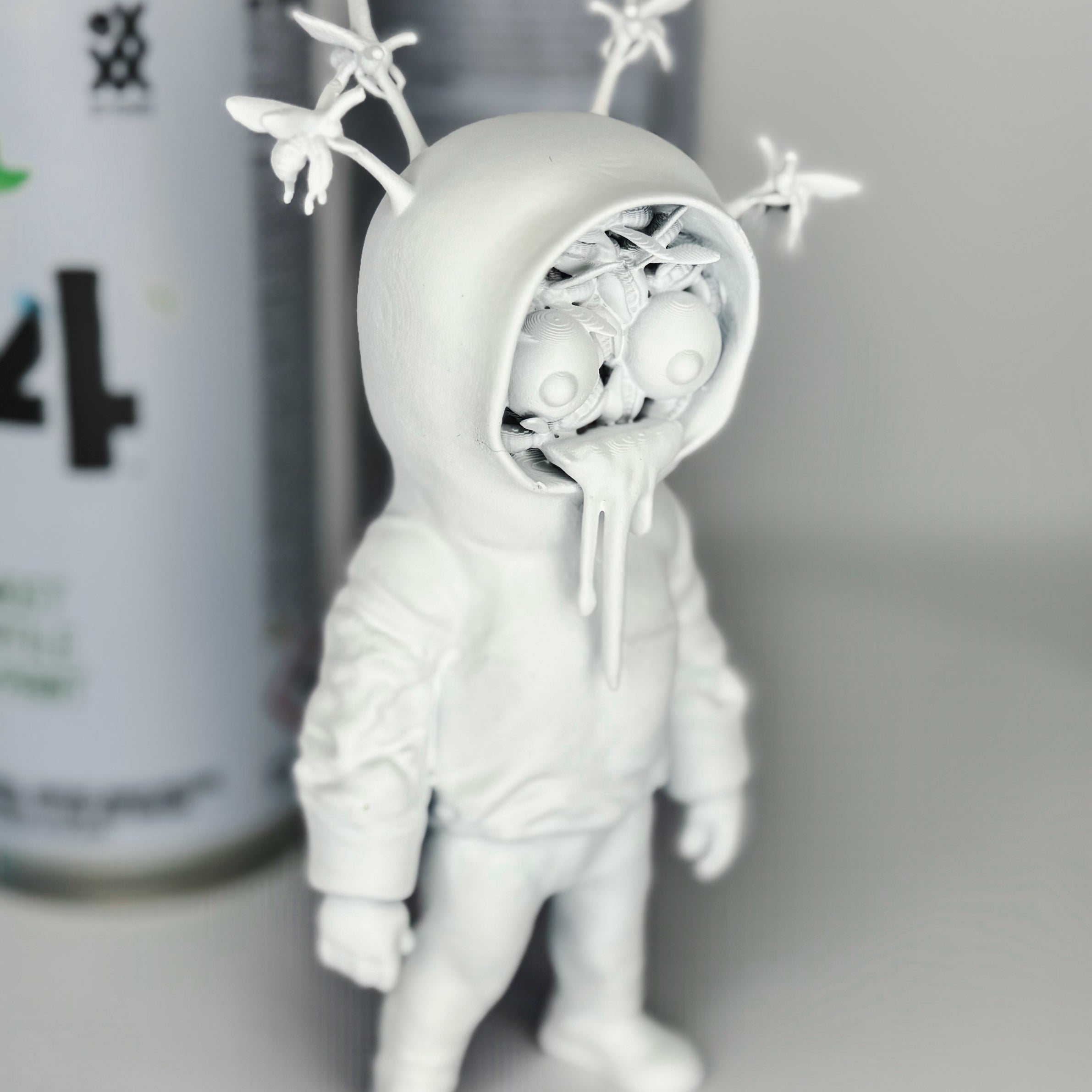 🐝 MR BZ – White Canvas Edition