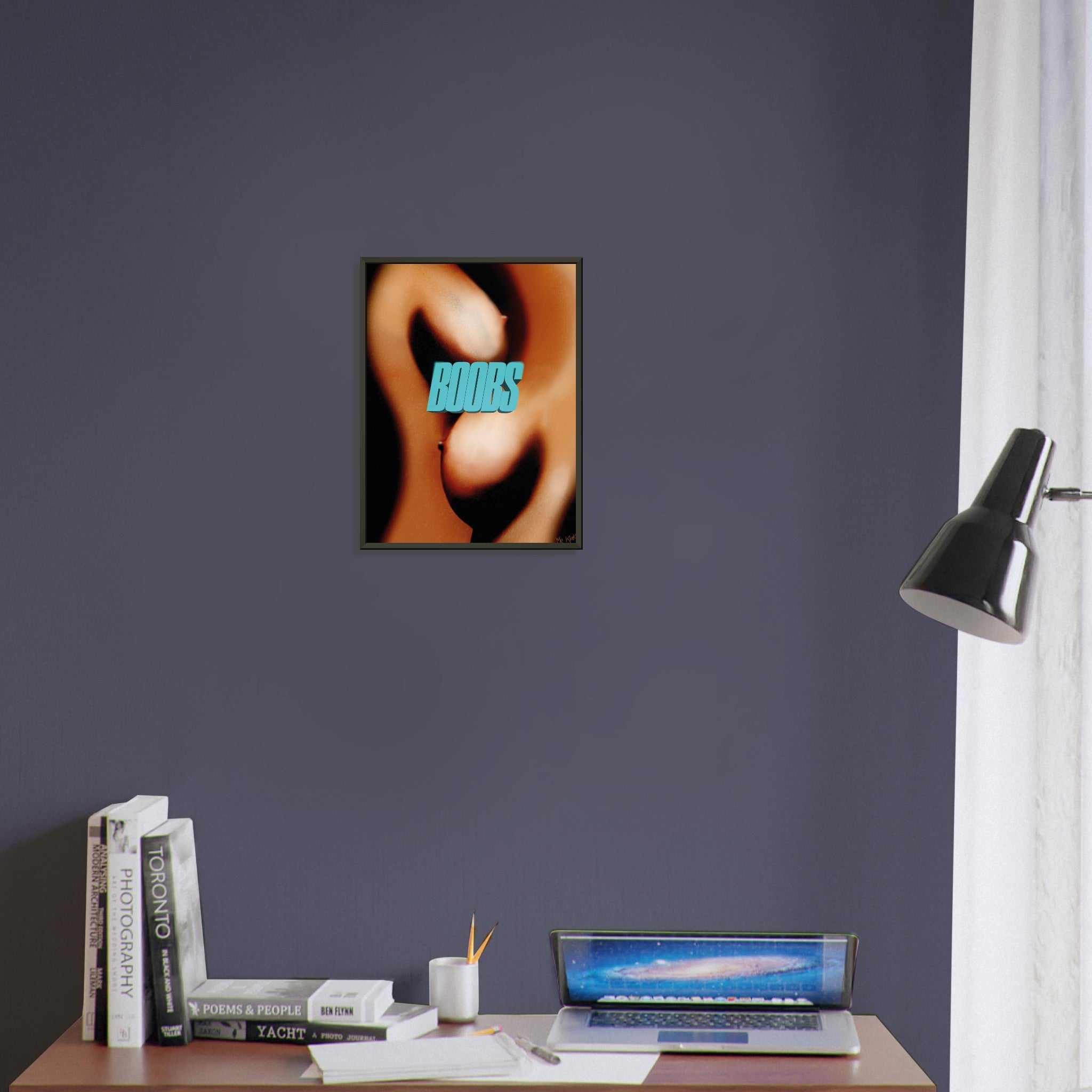 BOOBS — Poster sous cadre - Mr Klink - BOOBS — Poster sous cadre
