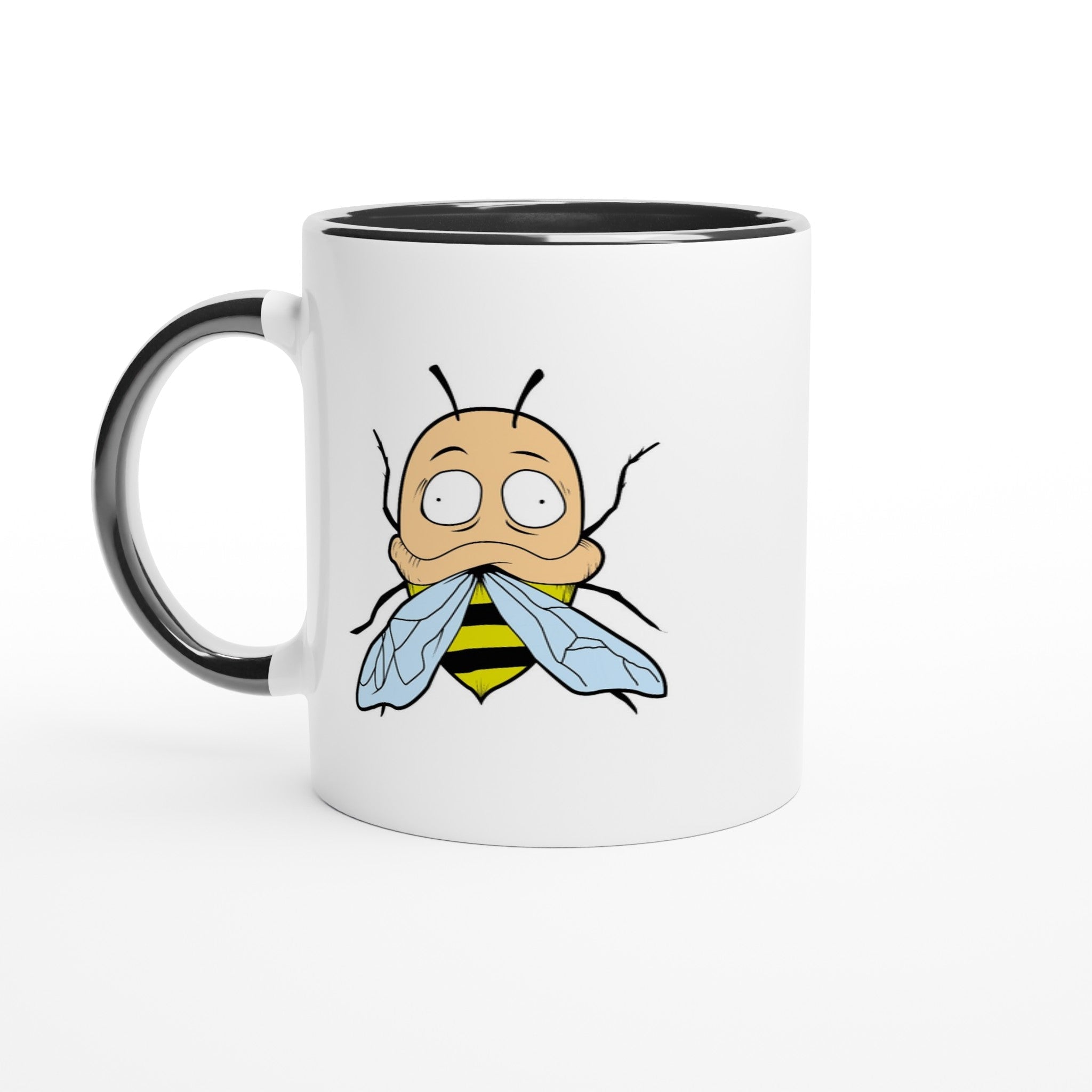 BZzz 11oz Ceramic Mug with Color Inside - Mr klink – Mr Klink