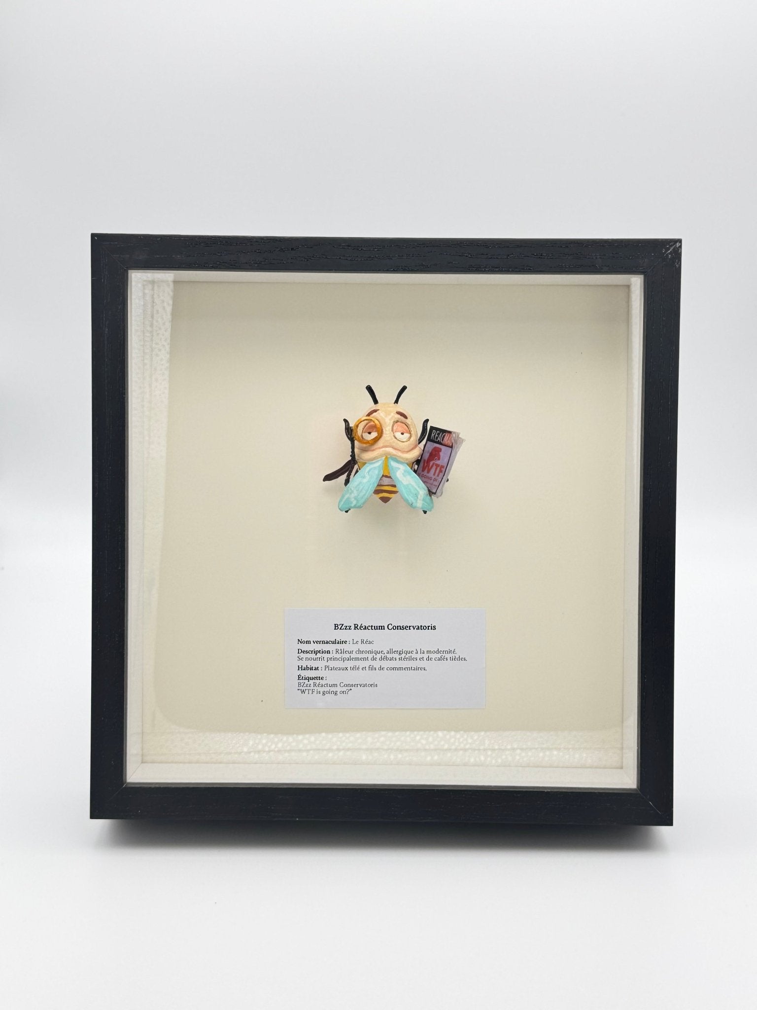 🐝 BZzz – Réactum Conservatoris (2025) – Œuvre Originale - VENDUE - Mr Klink - 🐝 BZzz – Réactum Conservatoris (2025) – Œuvre Originale - VENDUE