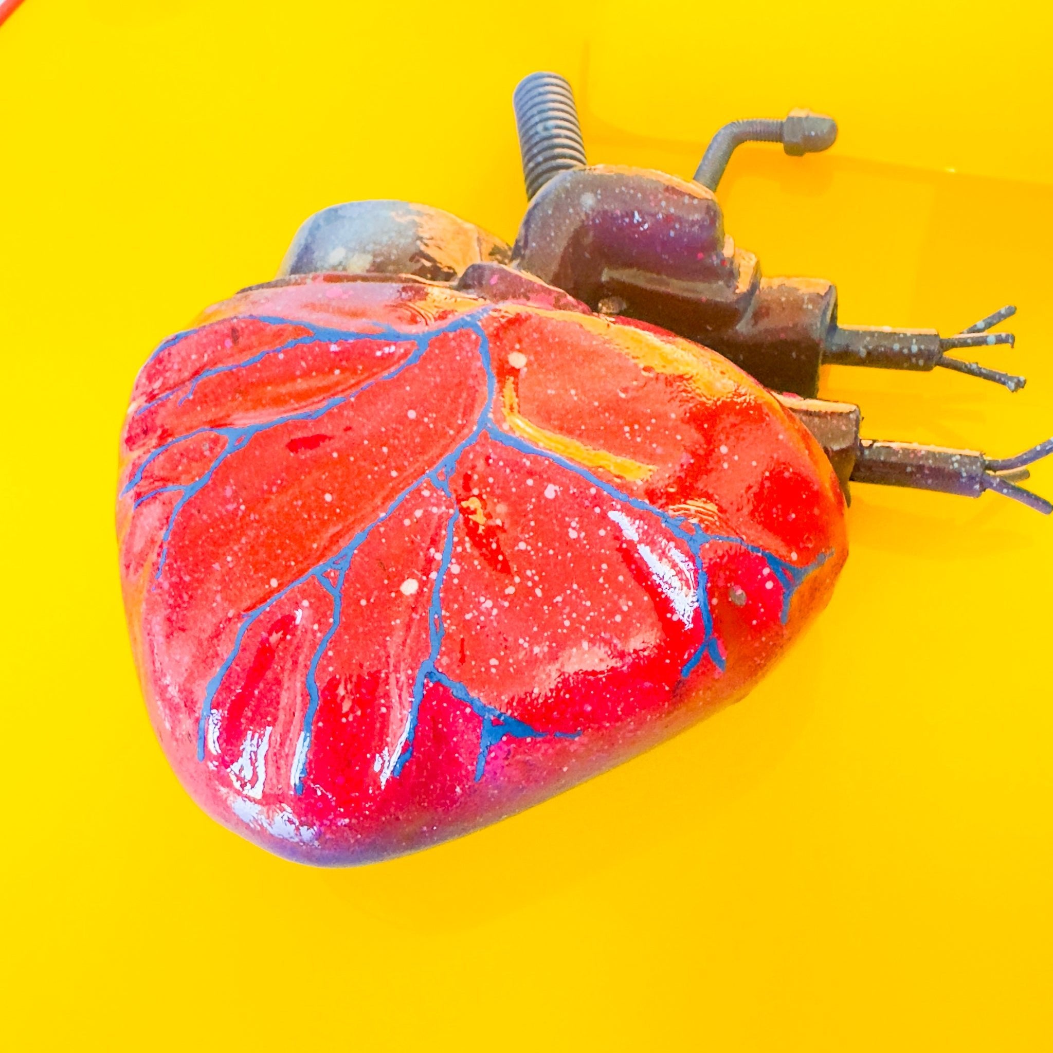 ❤️ CŒUR MÉCANIQUE (2025) – Œuvre Originale – Collection privée - Mr Klink - ❤️ CŒUR MÉCANIQUE (2025) – Œuvre Originale – Collection privée