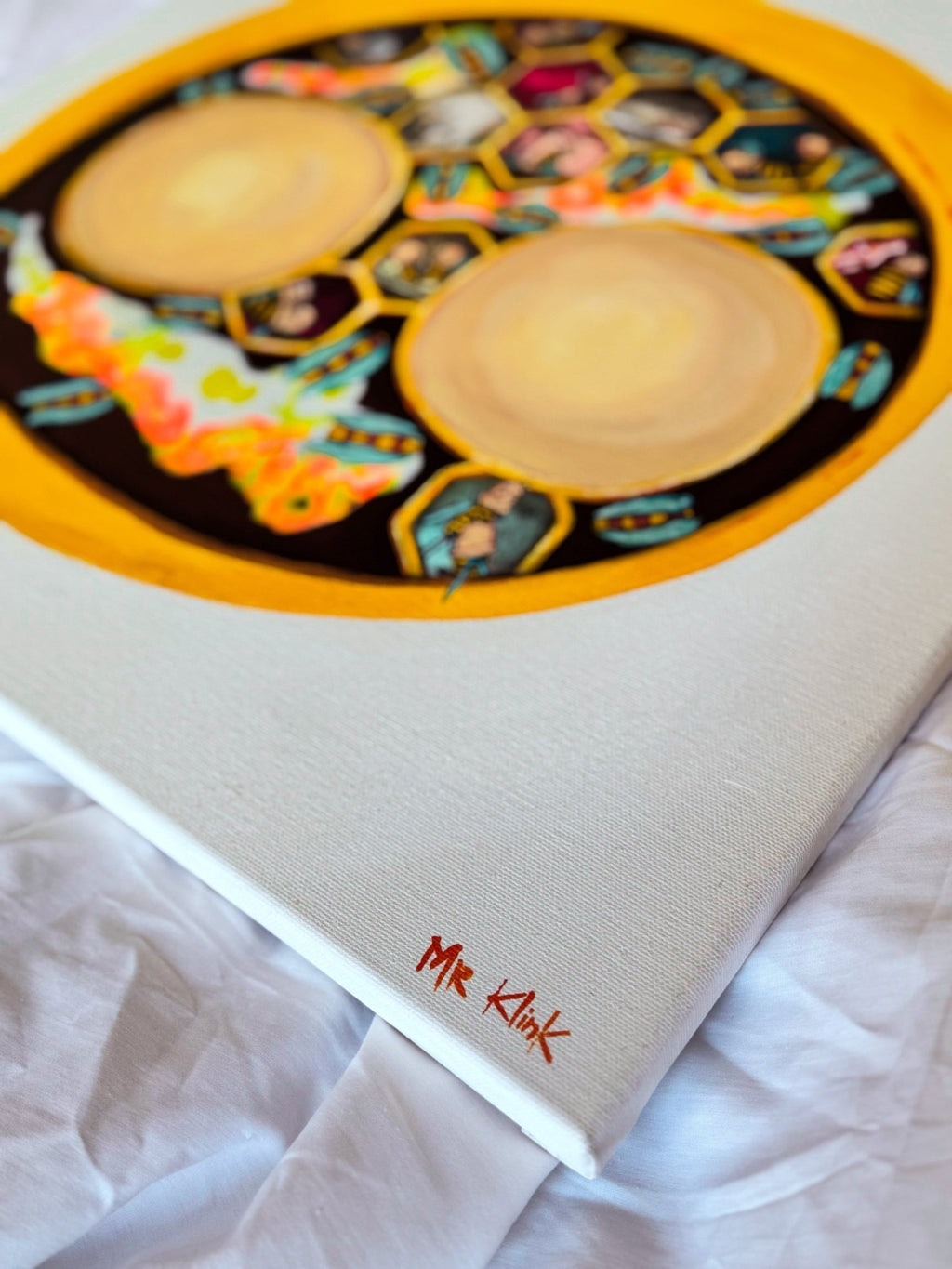 🐝 COLOC (2026) — Acrylique sur toile - Mr Klink - 🐝 COLOC (2026) — Acrylique sur toile