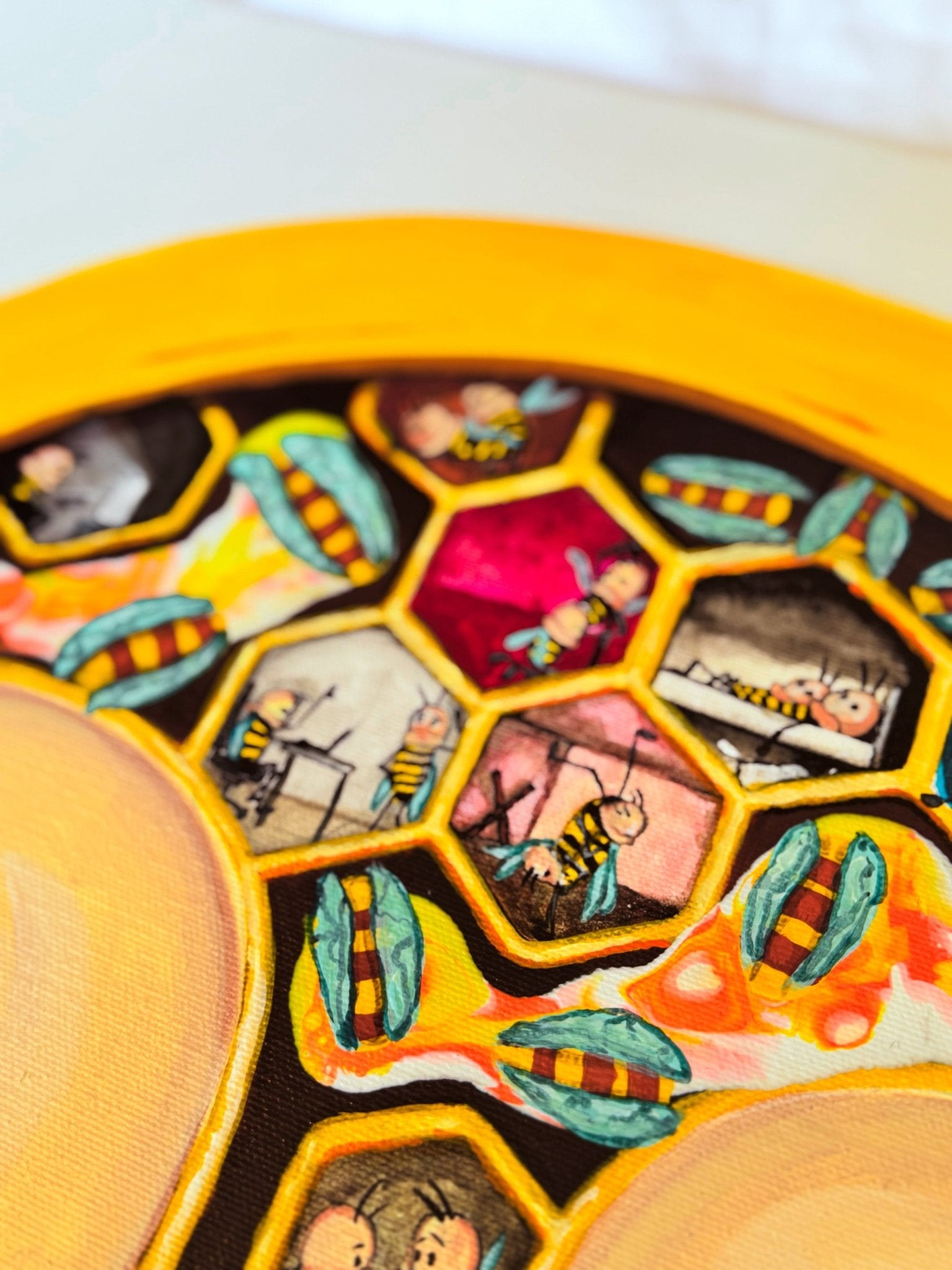 🐝 COLOC (2026) — Acrylique sur toile - Mr Klink - 🐝 COLOC (2026) — Acrylique sur toile