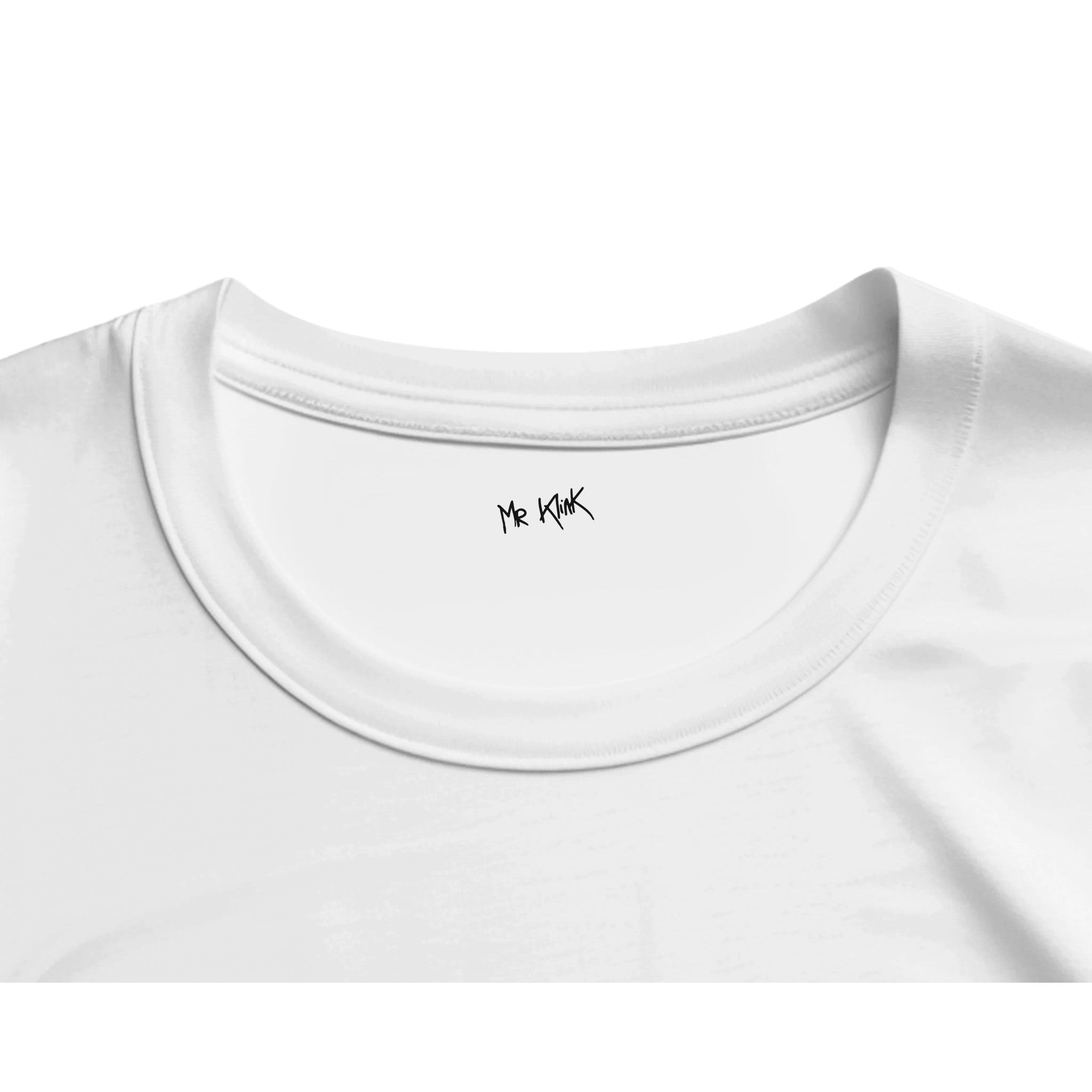 T-shirt femme Cœur Mécanique par Mr Klink — détail du visuel imprimé