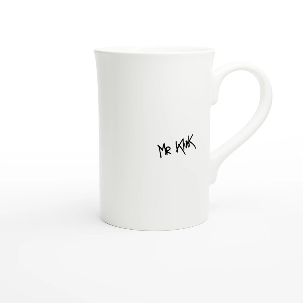 Mr Klink Mug – Porcelaine Blanche Premium 295ml | Art Graphique Français - Mr Klink - Mr Klink Mug – Porcelaine Blanche Premium 295ml | Art Graphique Français