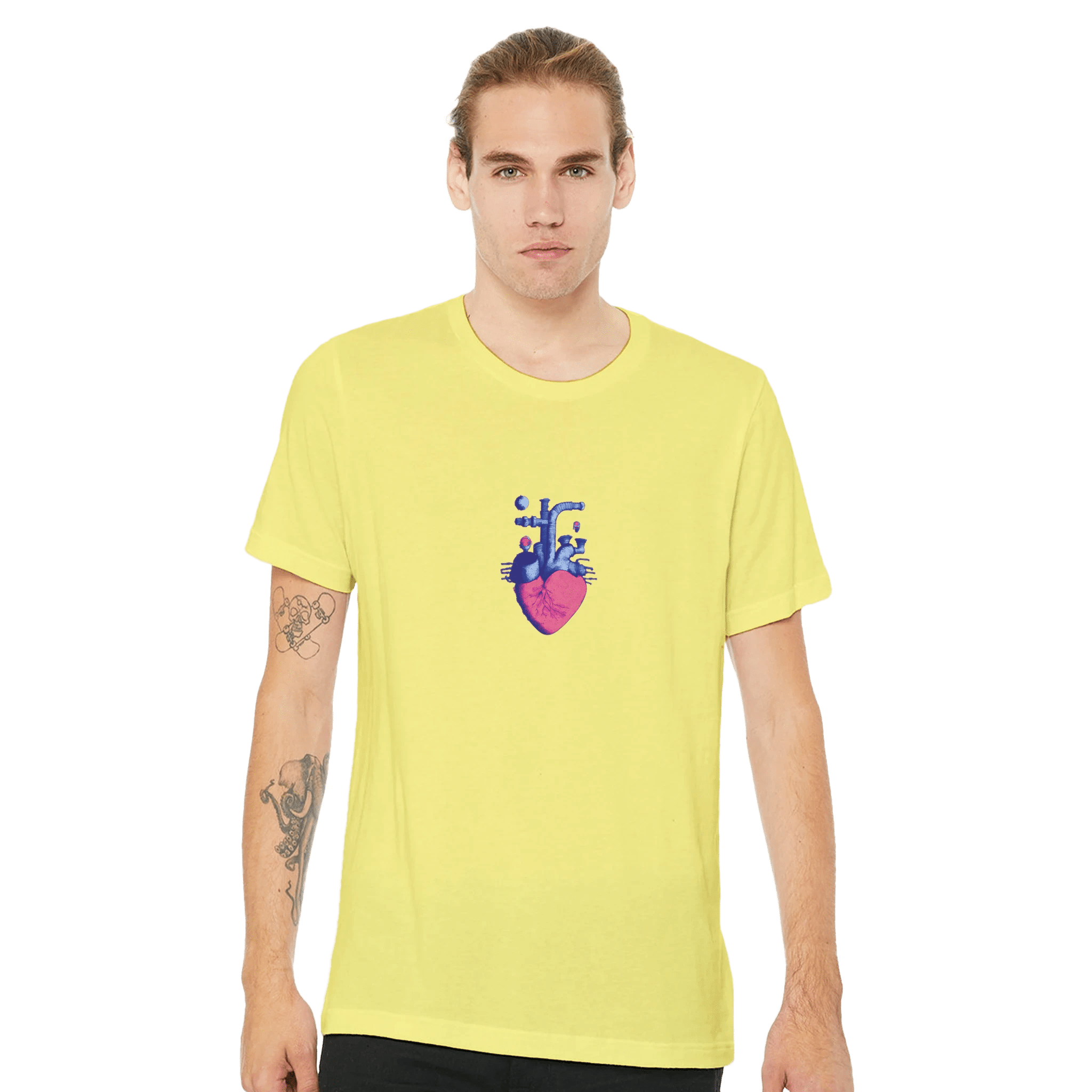 Mr Klink T-shirt Cœur Mécanique – Coton Premium Unisexe Streetwear - Mr Klink - Mr Klink T-shirt Cœur Mécanique – Coton Premium Unisexe Streetwear