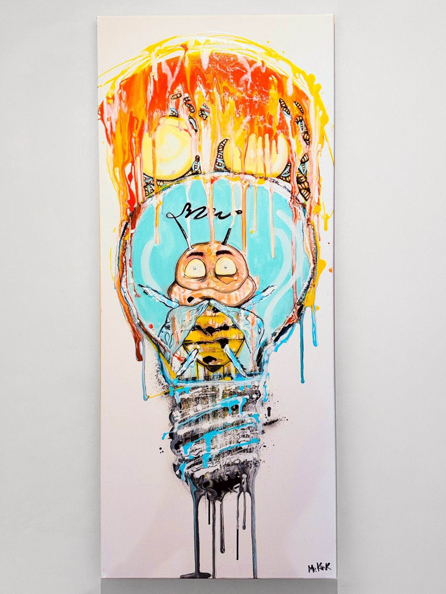 NATIVITÉ (2026) — Peinture originale sur toile 50×120 cm | Mr Klink - Mr Klink - NATIVITÉ (2026) — Peinture originale sur toile 50×120 cm | Mr Klink