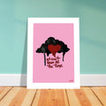 Poster It Can't Rain All The Time — Impression giclée — Mr Klink