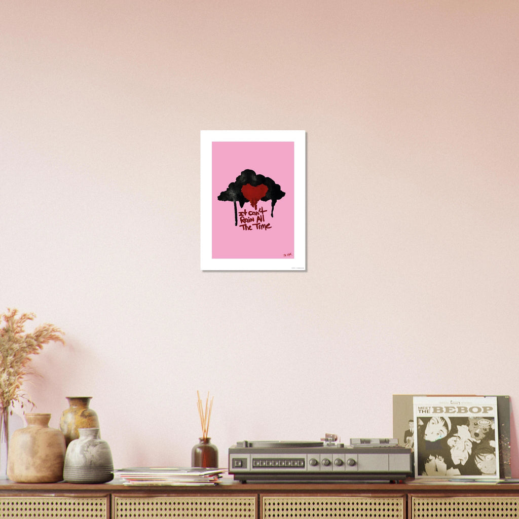 Poster It Can't Rain All The Time — Détail format — Mr Klink