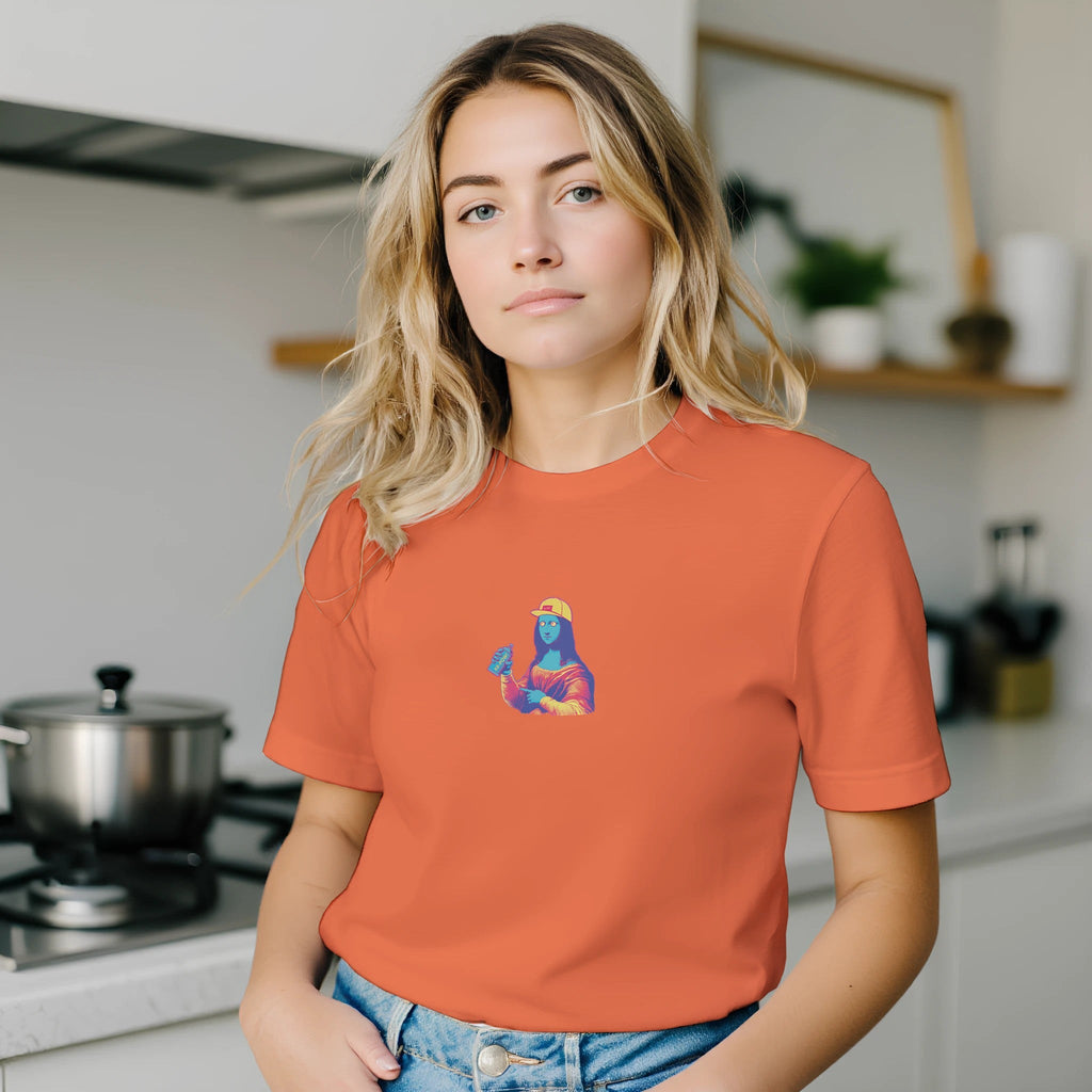 T-shirt Mona — Détail impression — Mr Klink