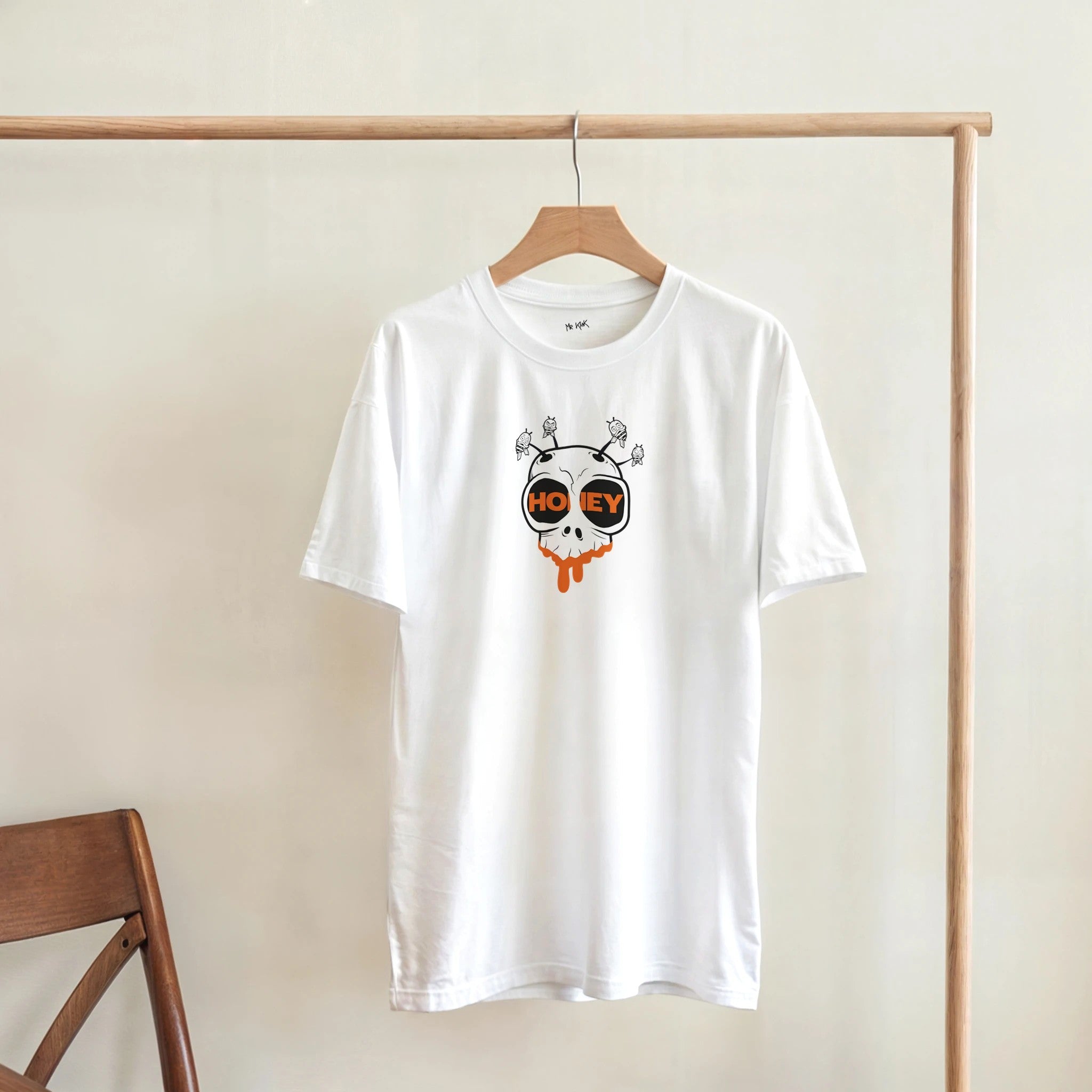 T-shirt HONEY — T-shirt coton épais imprimé | Mr Klink - Mr Klink - T-shirt HONEY — T-shirt coton épais imprimé | Mr Klink