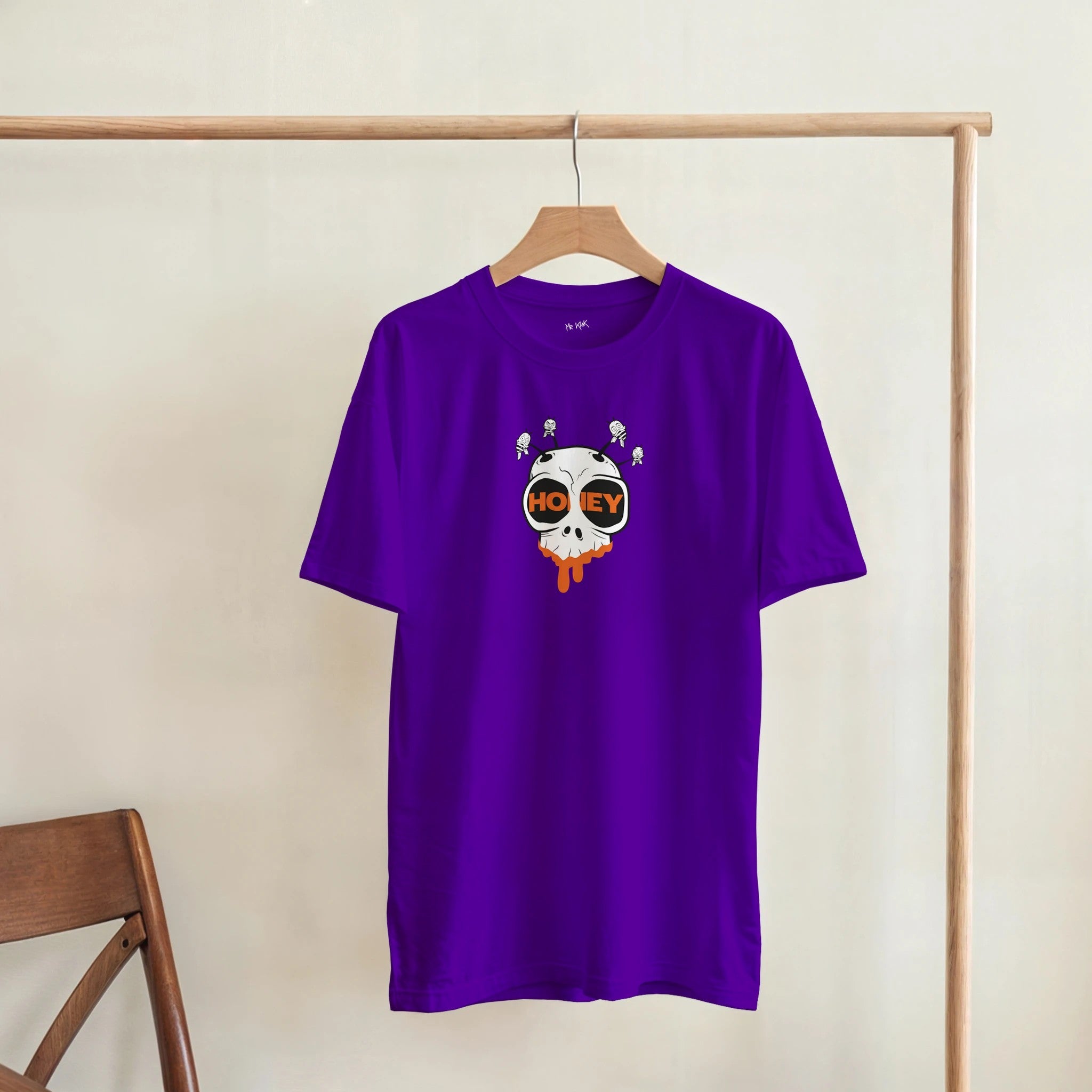 T-shirt HONEY — T-shirt coton épais imprimé | Mr Klink - Mr Klink - T-shirt HONEY — T-shirt coton épais imprimé | Mr Klink
