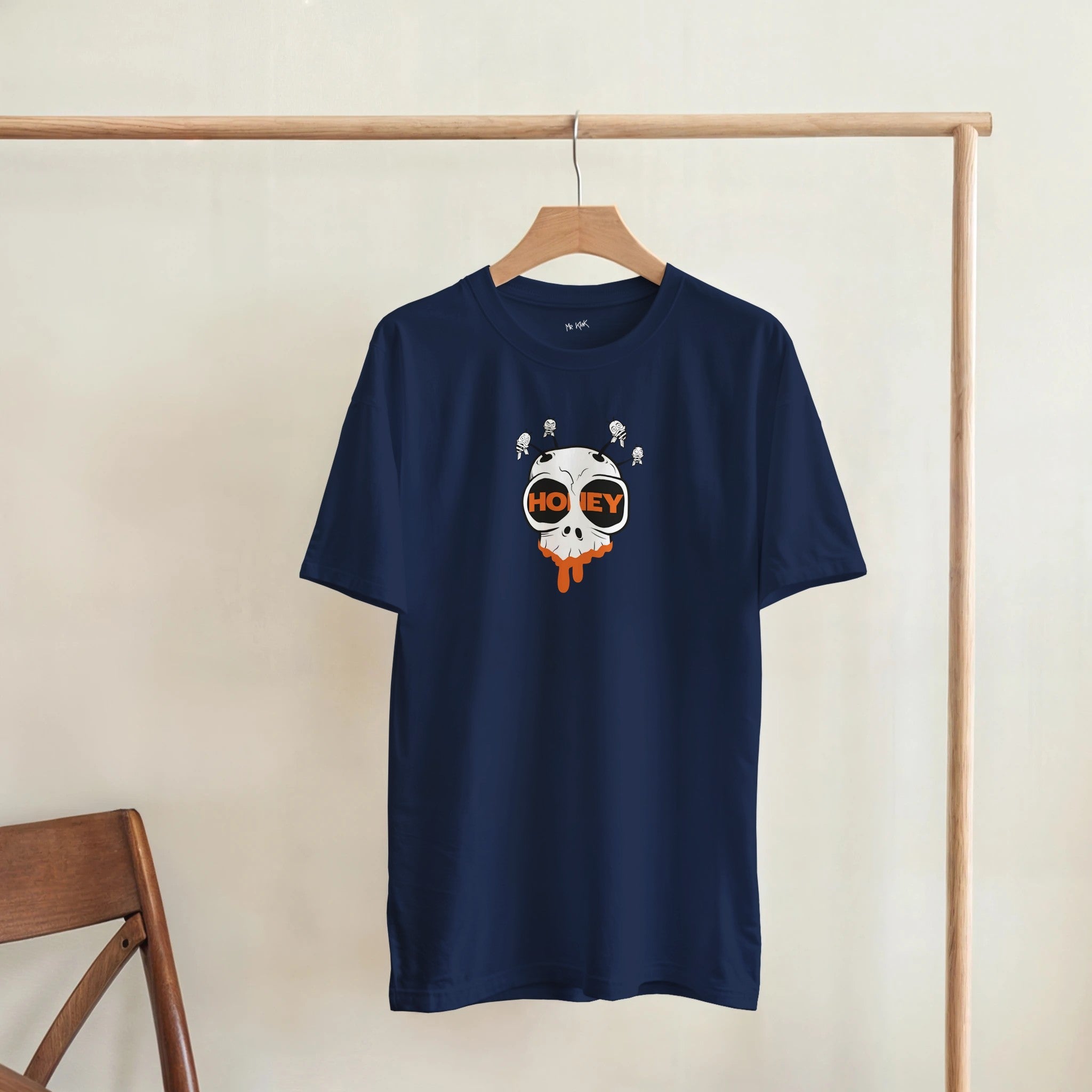 T-shirt HONEY — T-shirt coton épais imprimé | Mr Klink - Mr Klink - T-shirt HONEY — T-shirt coton épais imprimé | Mr Klink
