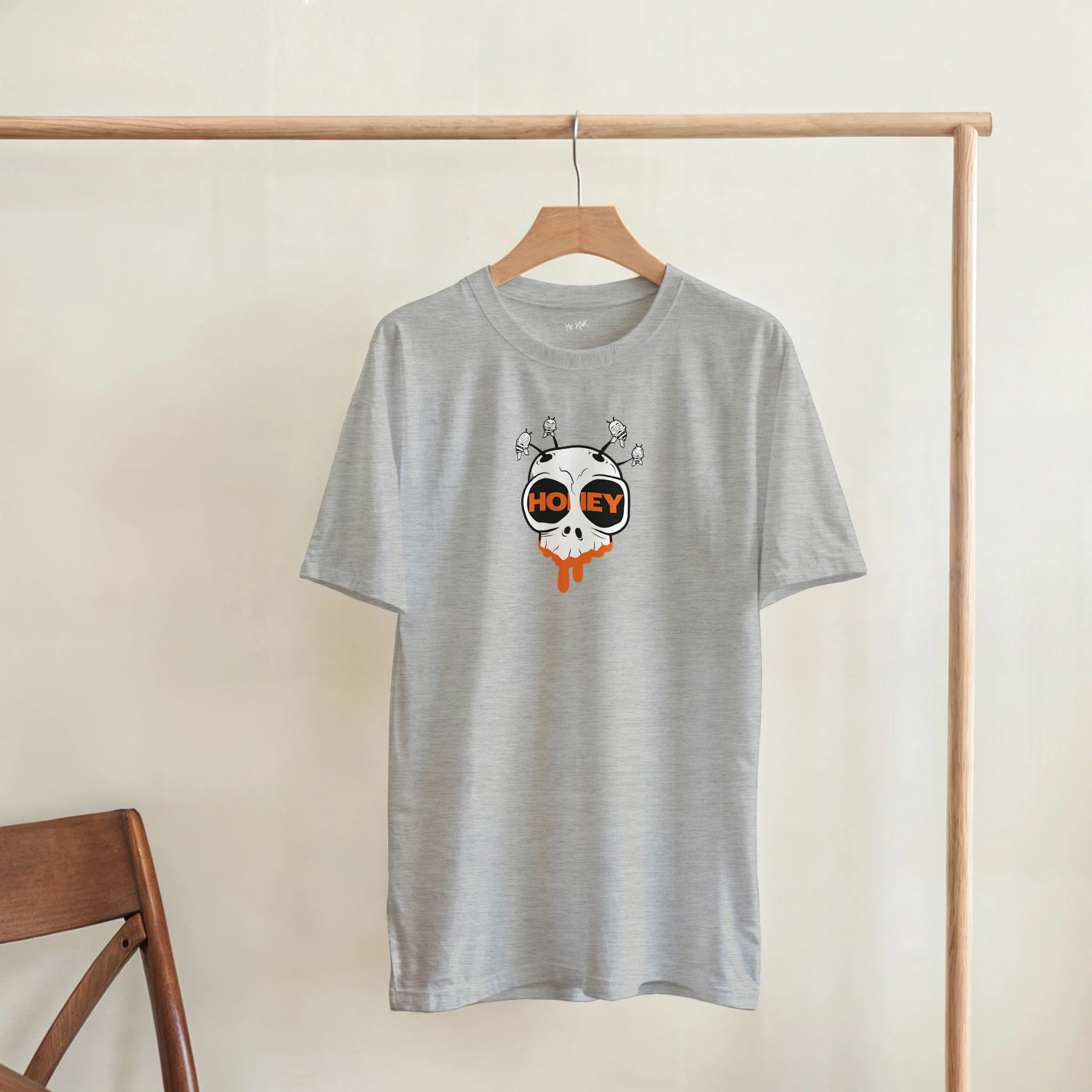 T-shirt HONEY — T-shirt coton épais imprimé | Mr Klink - Mr Klink - T-shirt HONEY — T-shirt coton épais imprimé | Mr Klink
