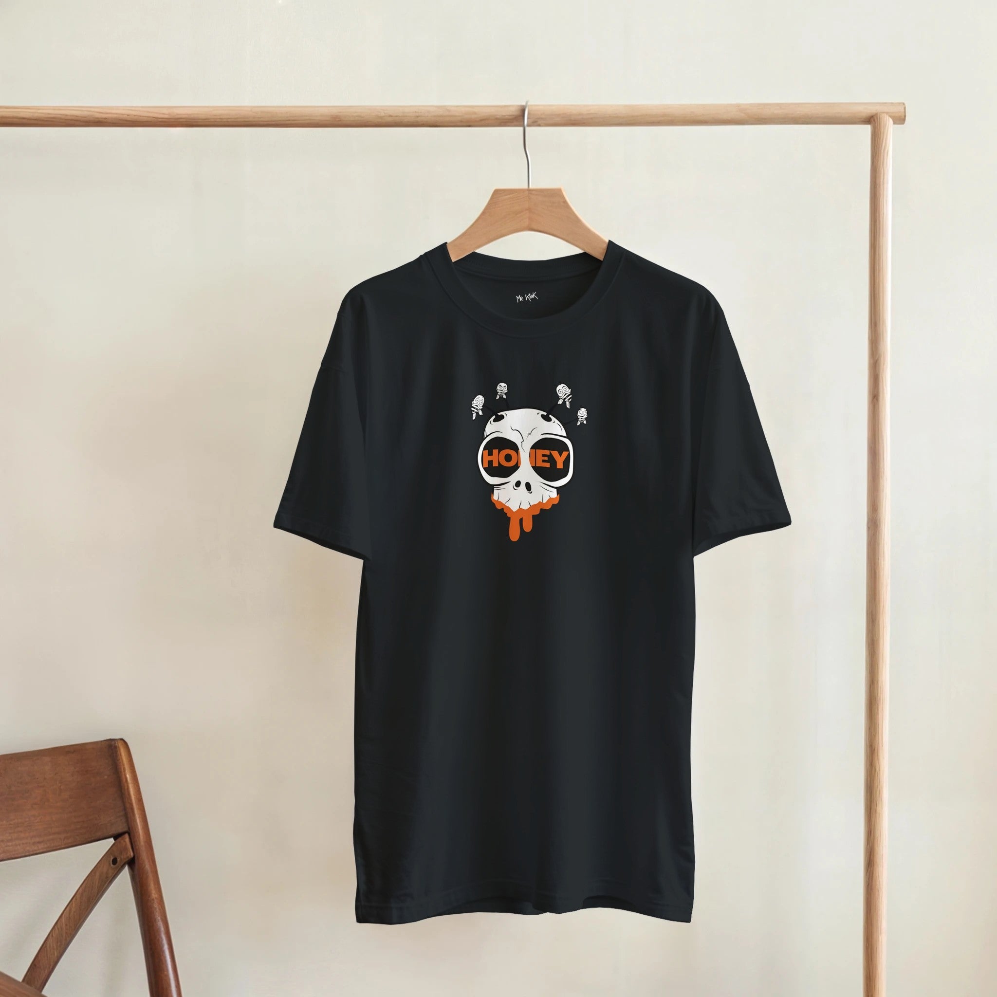 T-shirt HONEY — T-shirt coton épais imprimé | Mr Klink - Mr Klink - T-shirt HONEY — T-shirt coton épais imprimé | Mr Klink